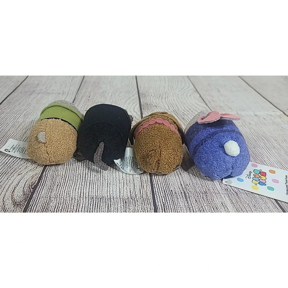 Disney Tsum Tsum Plush Zootopia Stuffed Animals Toys Lot of 4 3.5" - Picture 3 of 6